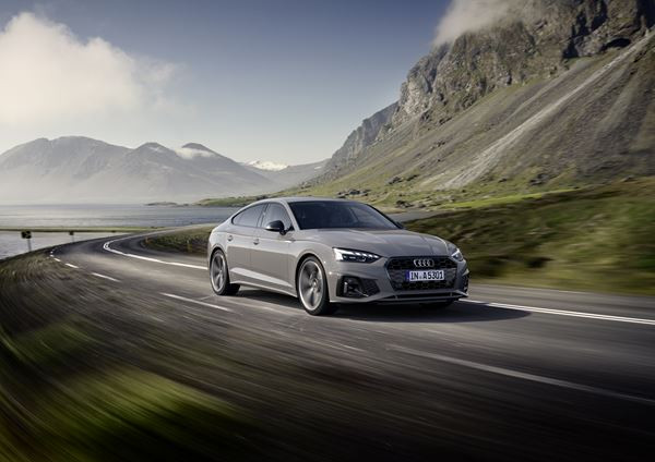 L’Audi A5 Sportback présente un look sportif plus marqué