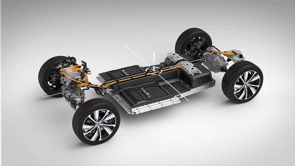 Le SUV compact électrique premium Volvo XC40 Recharge en approche