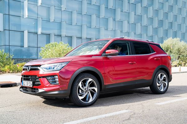 Le SUV compact SsangYong Korando affiche un design contemporain