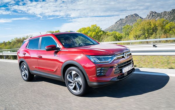 Le SUV compact SsangYong Korando affiche un design contemporain