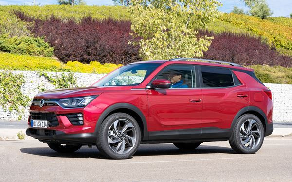 Le SUV compact SsangYong Korando affiche un design contemporain