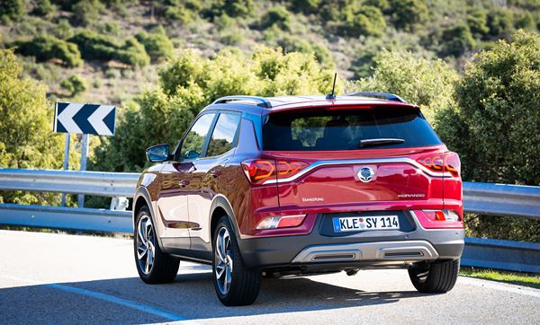Le SUV compact SsangYong Korando affiche un design contemporain