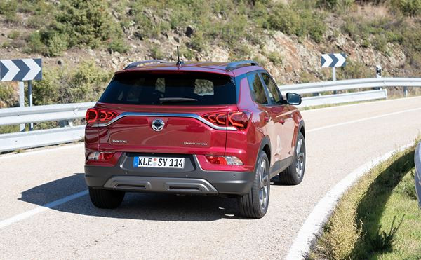 Le SUV compact SsangYong Korando affiche un design contemporain