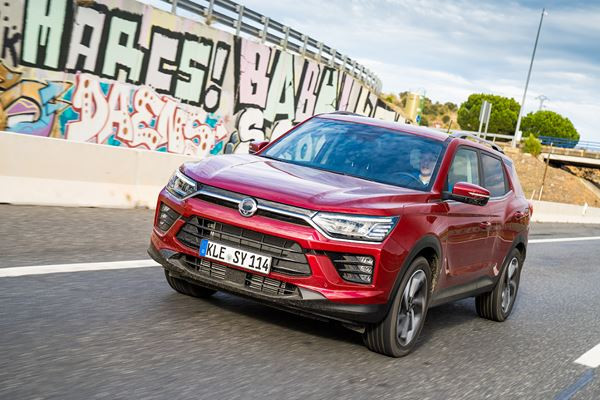 Le SUV compact SsangYong Korando affiche un design contemporain