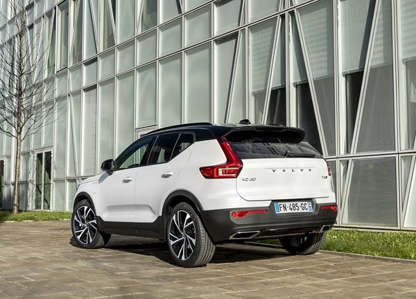 Le Volvo XC40 hybride rechargeable T5 Recharge parcourt jusqu'à 50 km en électrique