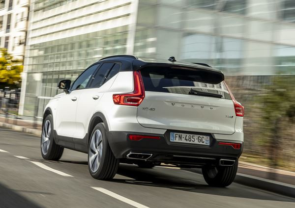 Le Volvo XC40 hybride rechargeable T5 Recharge parcourt jusqu'à 50 km en électrique