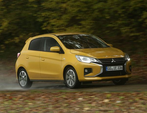 La citadine Mitsubishi Space Star restylée bénéficie d'une ligne modernisée