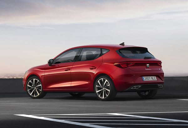 La Seat Leon adopte sur une face avant déterminée avec un aspect tridimensionnel