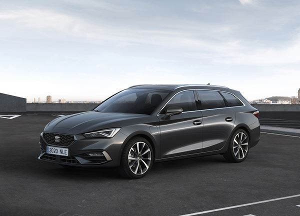 Le break compact Seat Leon Sportstourer adopte une silhouette déterminée
