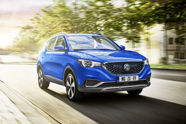 Le SUV urbain électrique MG ZS EV s'installe en France