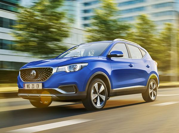 Le SUV urbain électrique MG ZS EV s'installe en France
