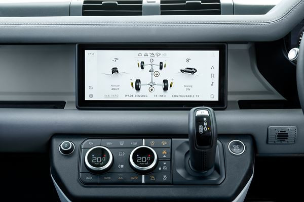Le Land Rover Defender 110 est conçu pour surmonter les routes extrêmes