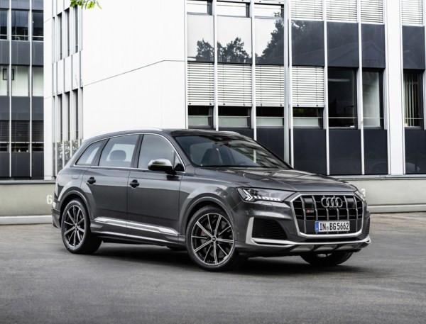 L’Audi SQ7 hautes performances embarque un moteur V8 TFSI de 507 ch