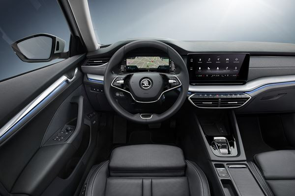 La berline Skoda Octavia affiche un design extérieur plus émotionnel