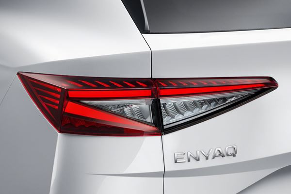 Le SUV électrique de taille intermédiaire Skoda Enyaq iV en approche