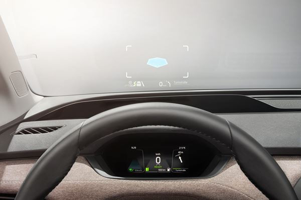 Le SUV électrique de taille intermédiaire Skoda Enyaq iV en approche