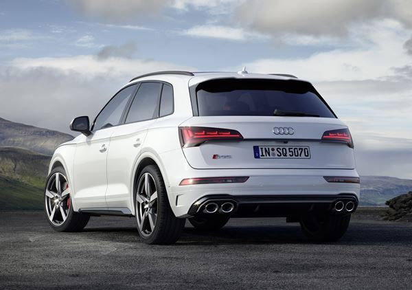 L'Audi SQ5 TDI à moteur 3L V6 diesel développe une puissance de 341 ch