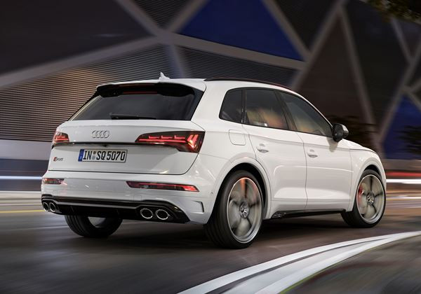 L'Audi SQ5 TDI à moteur 3L V6 diesel développe une puissance de 341 ch