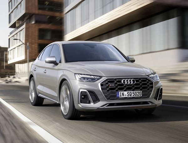 L'Audi SQ5 Sportback TDI à moteur 3L V6 diesel développe une puissance de 341 ch