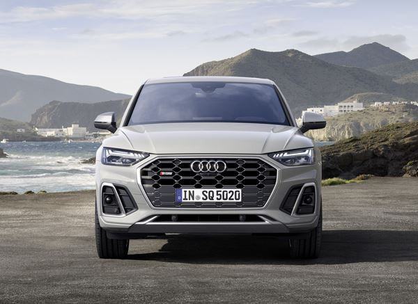L'Audi SQ5 Sportback TDI à moteur 3L V6 diesel développe une puissance de 341 ch