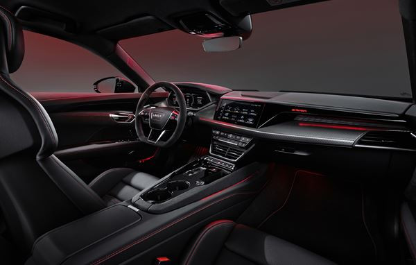 Le coupé quatre portes Audi RS e-tron GT réalise le zéro à 100 km/h en 3,3 secondes