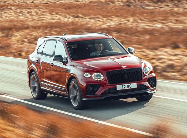 La Bentley Bentayga S V8 4.0 litres biturbo développe 550 ch