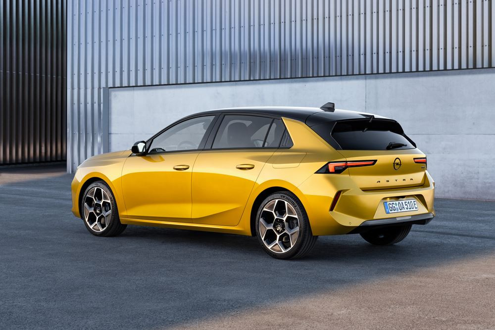 L'Opel Astra de sixième génération affiche un style dynamique