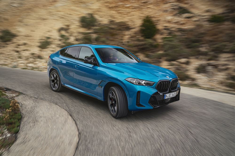 Le Sports Activity Coupé BMW X6 mis à jour bénéficie d'évolutions
