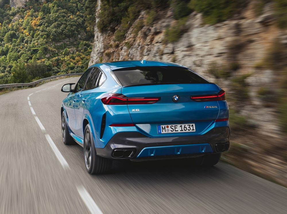 Le Sports Activity Coupé BMW X6 mis à jour bénéficie d'évolutions