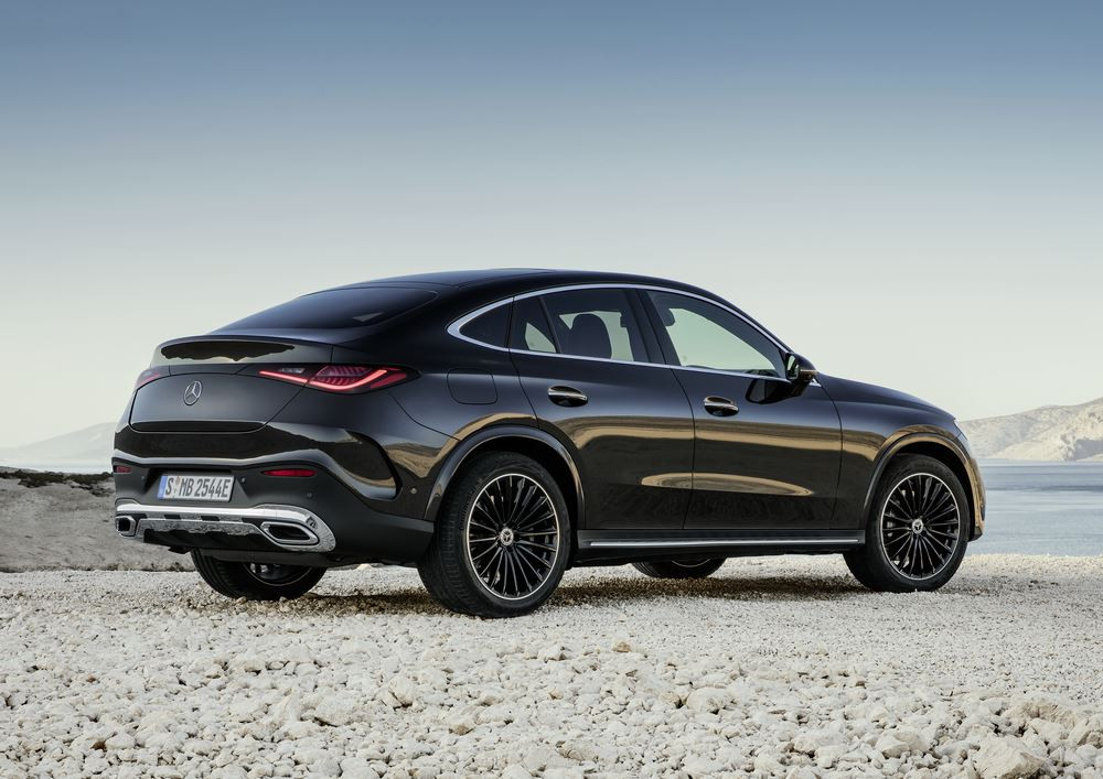 Le Mercedes GLC Coupé affiche des surfaces spectaculaires