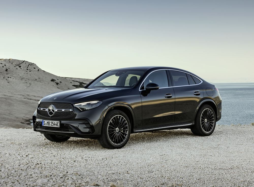 Le Mercedes GLC Coupé affiche des surfaces spectaculaires