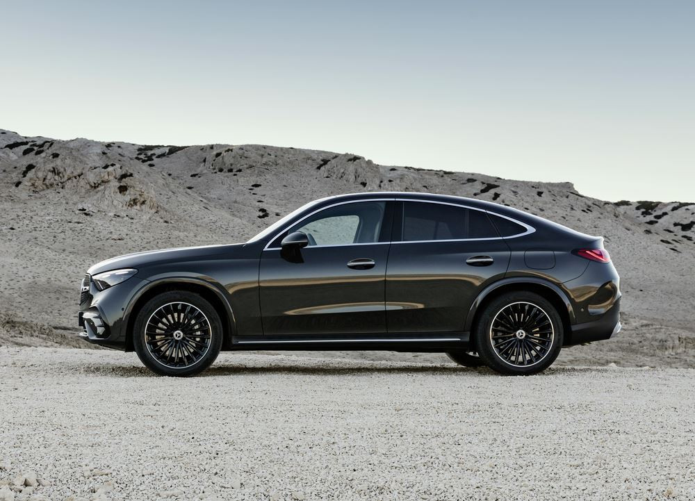 Le Mercedes GLC Coupé affiche des surfaces spectaculaires