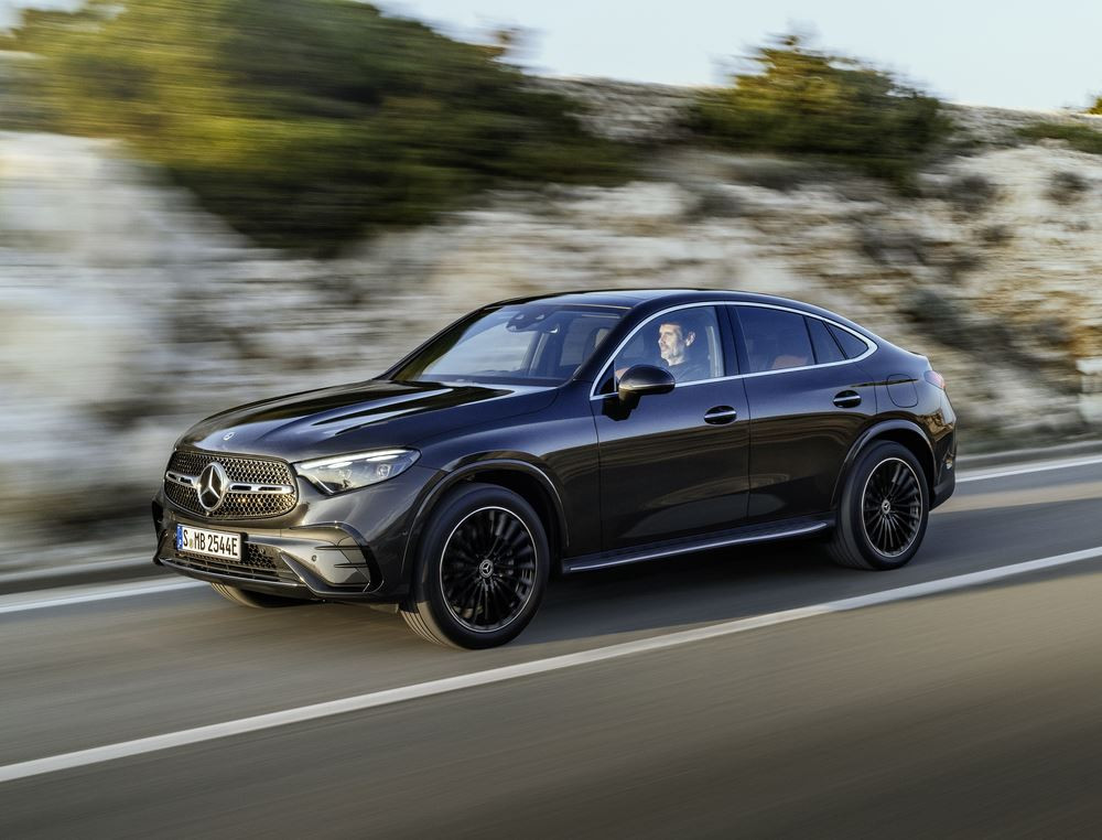 Le Mercedes GLC Coupé affiche des surfaces spectaculaires