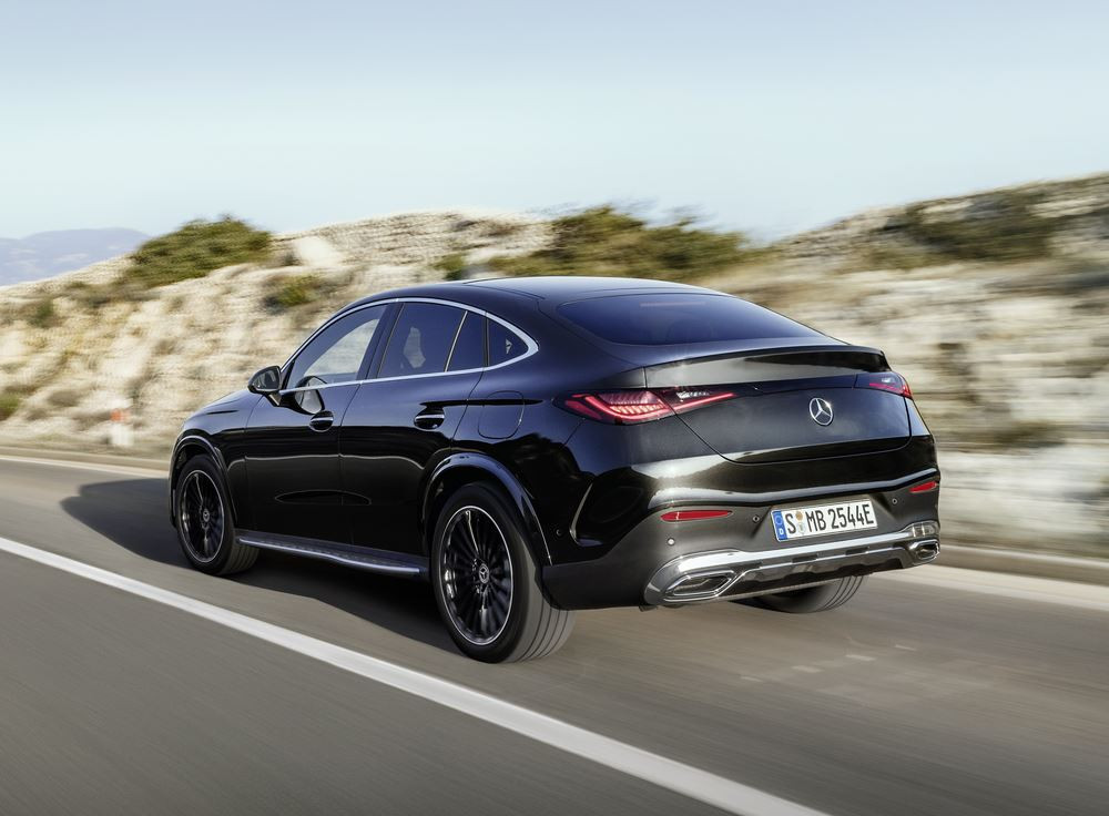 Le Mercedes GLC Coupé affiche des surfaces spectaculaires