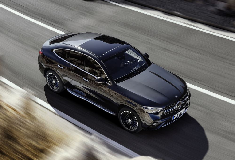 Le Mercedes GLC Coupé affiche des surfaces spectaculaires