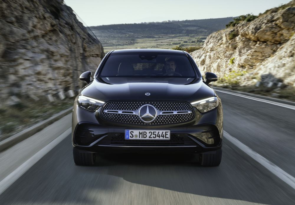 Le Mercedes GLC Coupé affiche des surfaces spectaculaires
