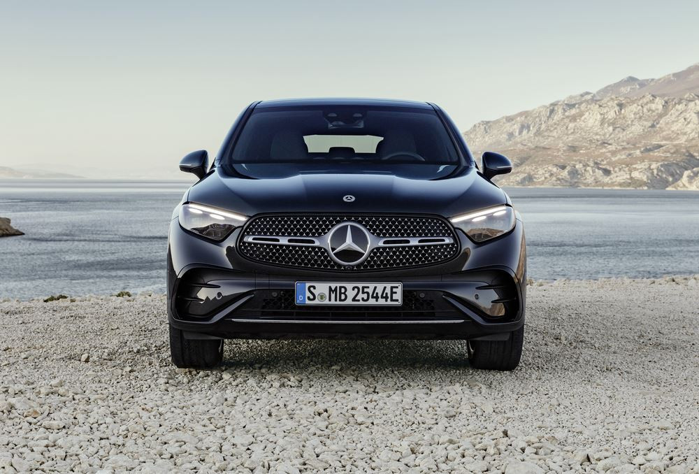 Le Mercedes GLC Coupé affiche des surfaces spectaculaires