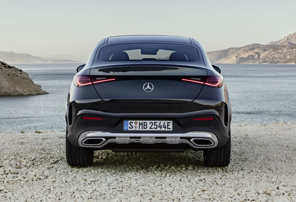 Le Mercedes GLC Coupé affiche des surfaces spectaculaires
