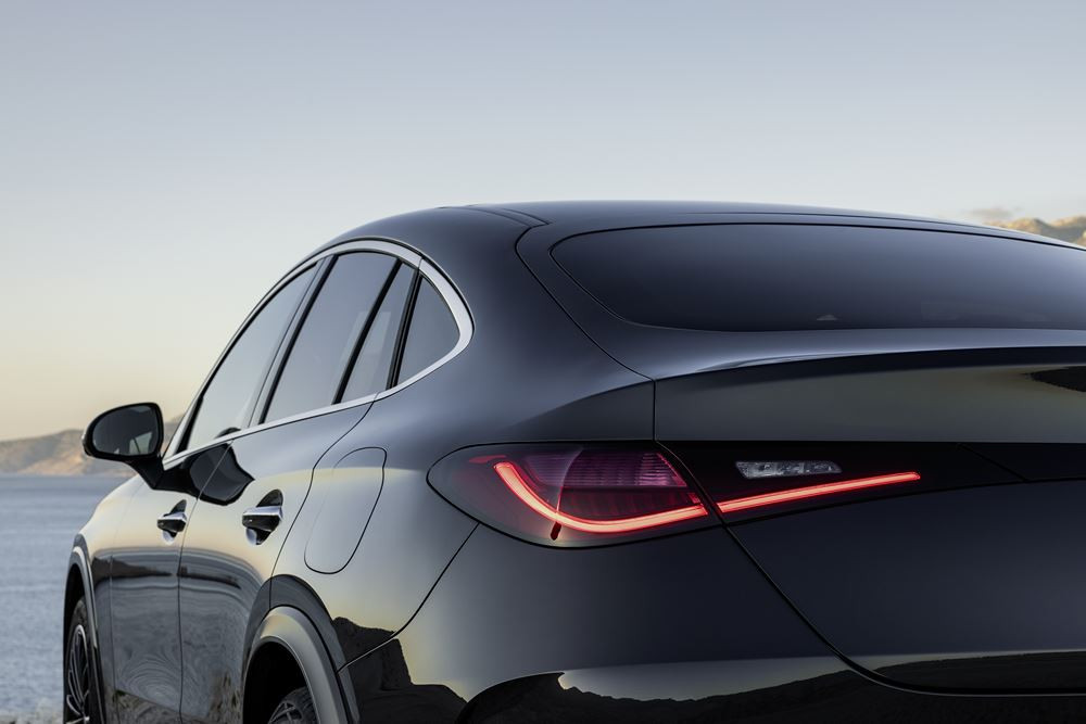 Le Mercedes GLC Coupé affiche des surfaces spectaculaires