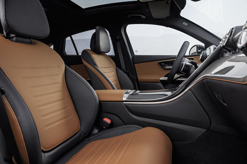 Le Mercedes GLC Coupé affiche des surfaces spectaculaires