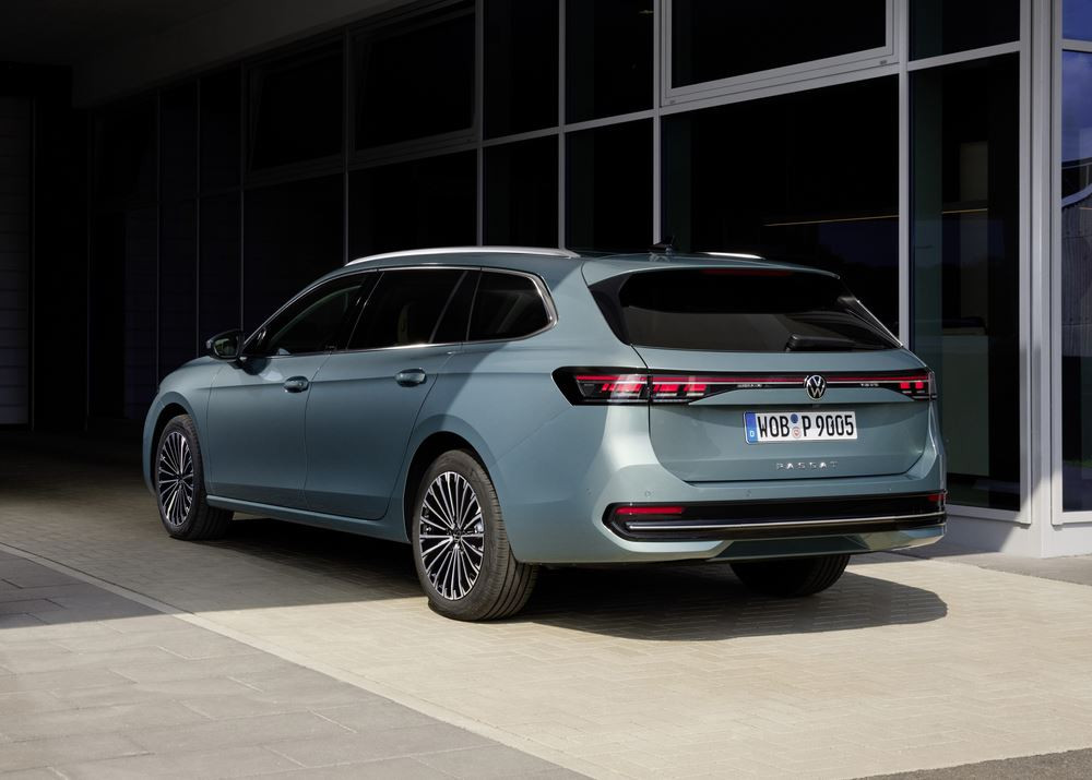 La Volkswagen Passat SW de neuvième génération bénéficie d'innovations technologiques
