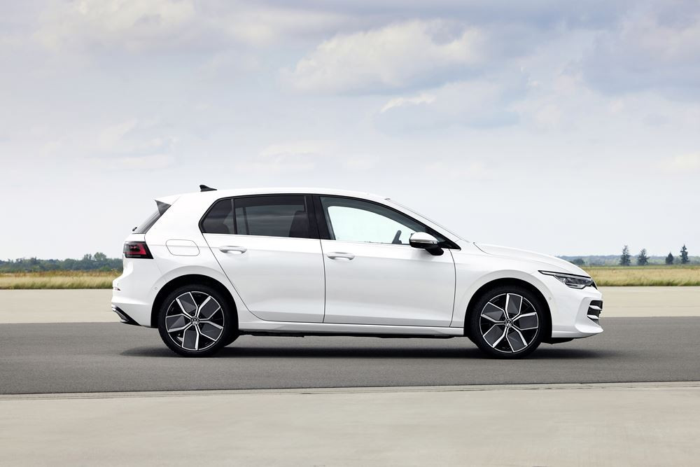 La Volkswagen Golf restylée s'offre de très légères retouches de style