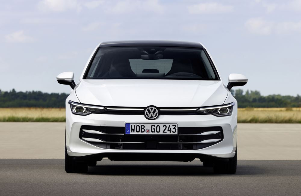 La Volkswagen Golf restylée s'offre de très légères retouches de style