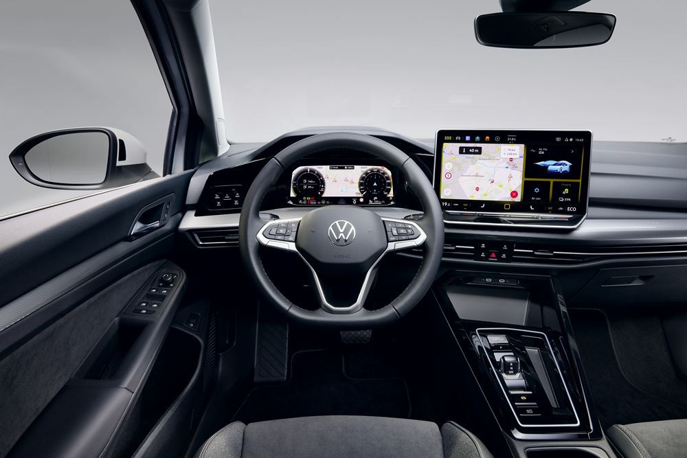 La Volkswagen Golf restylée s'offre de très légères retouches de style