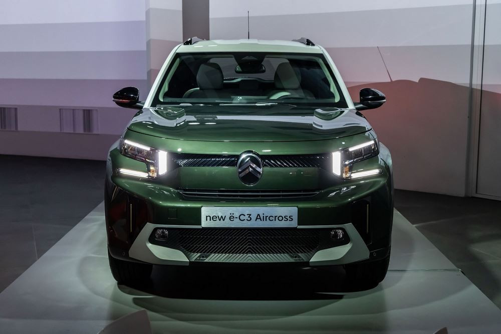 Le SUV électrique Citroën ë-C3 Aircross affiche une autonomie WLTP d'environ 300 km