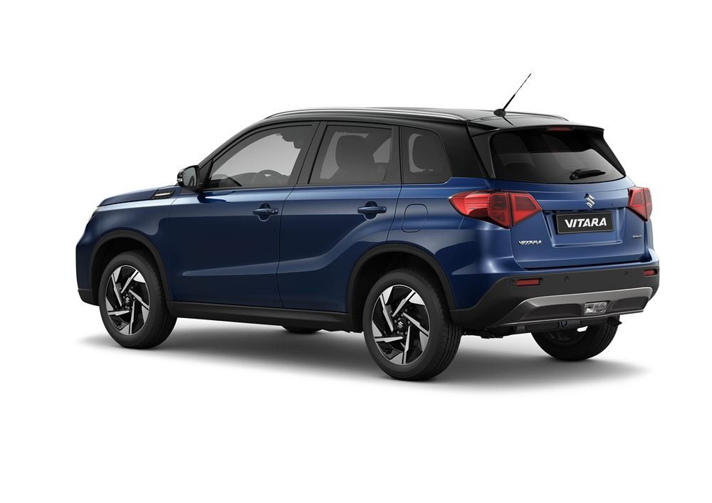 Le SUV urbain Suzuki Vitara Hybrid renouvelé en approche