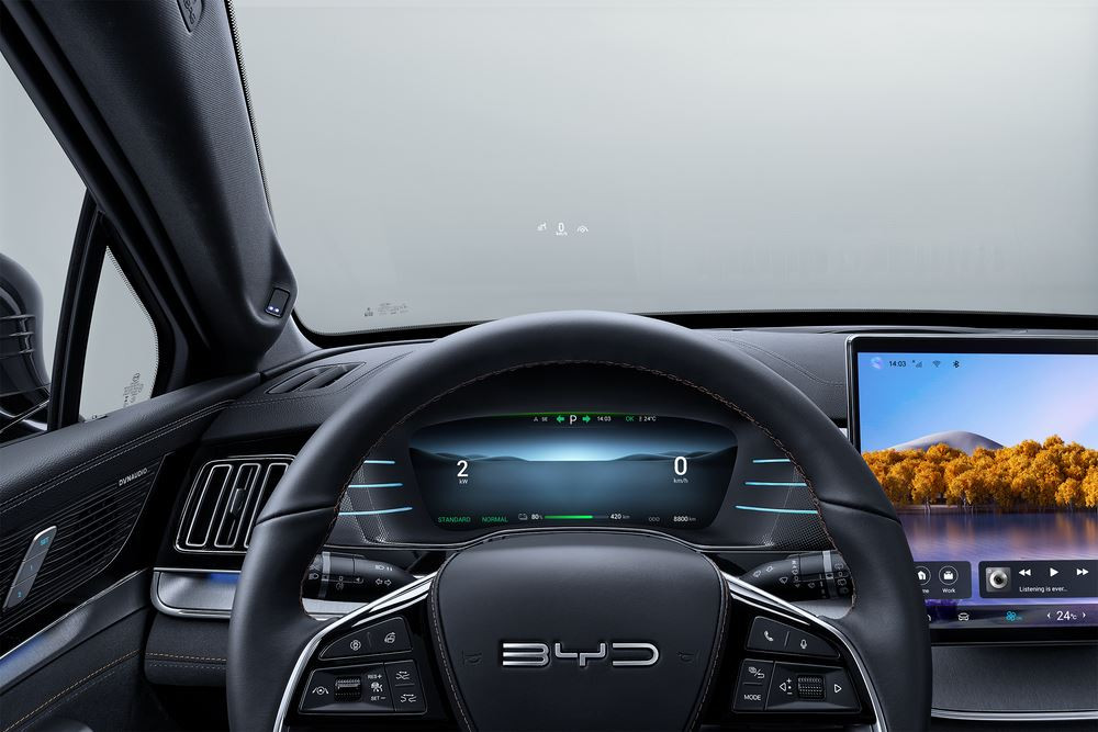 Le SUV électrique 7 places à traction intégrale Byd Tang remodelé revendique une autonomie jusqu'à 530 km