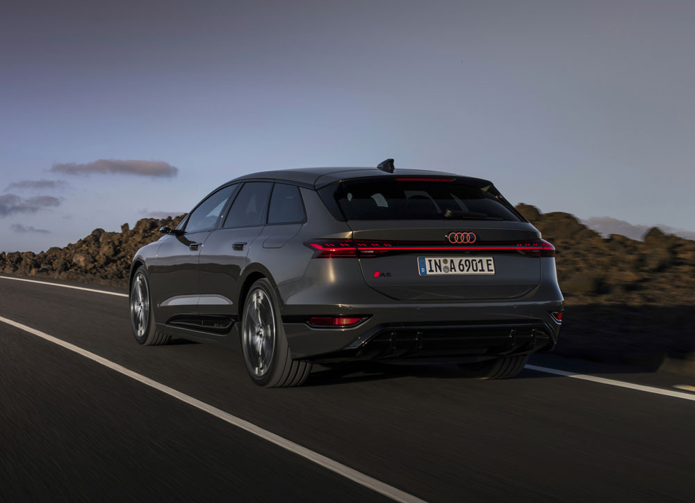 L'Audi A6 Avant e-tron assure une autonomie allant jusqu'à 713 kilomètres