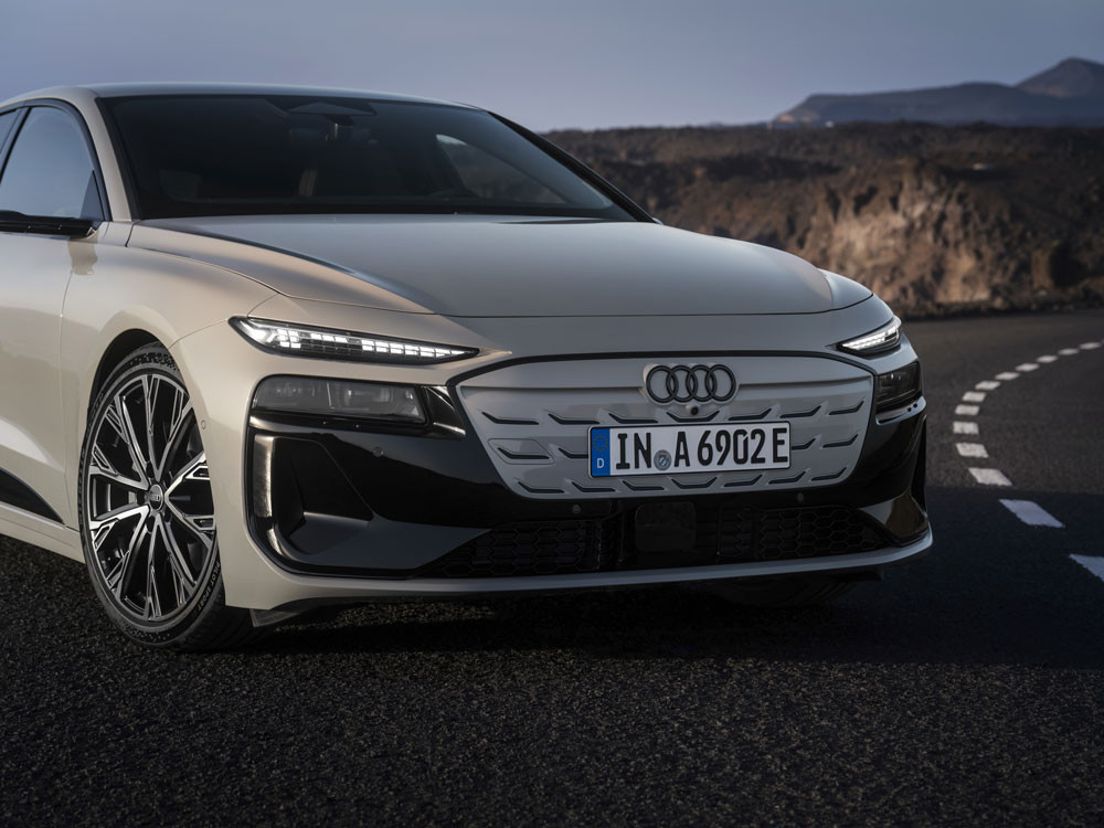La grande routière Audi A6 Sportback e-tron revendique jusqu'à 750 kilomètres d'autonomie