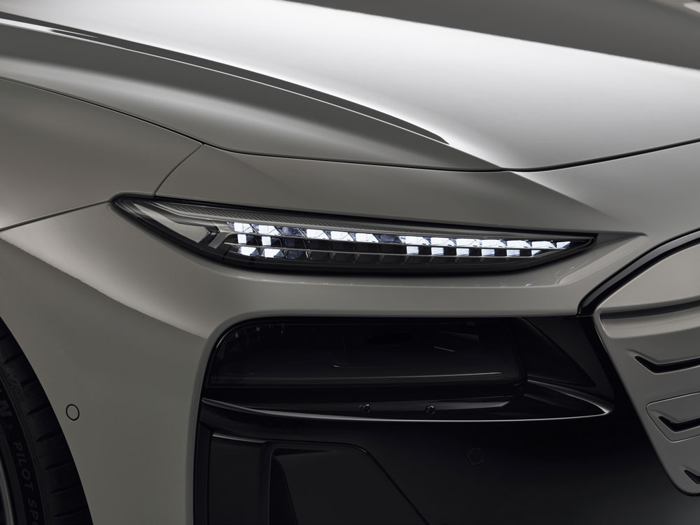 La grande routière Audi A6 Sportback e-tron revendique jusqu'à 750 kilomètres d'autonomie